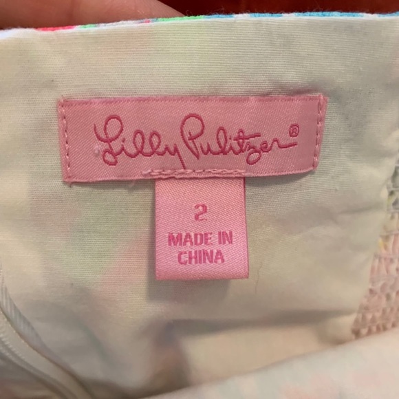 Lilly Pulitzer Ziggy Romper Multi Roar of the Seas Size 2 - Picture 8 of 10